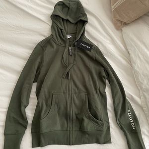 Peloton zip up hoodie